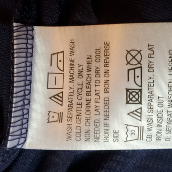 Belle navy blue with gold grommets open cardigan size 1X - Picture 6 of 14